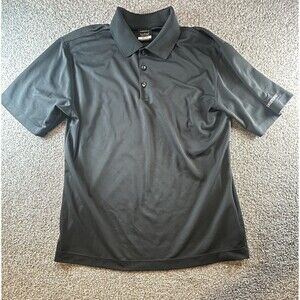Nike Dri Fit Polo Shirt Men’s Size Medium Grey Golf Nike Swoosh